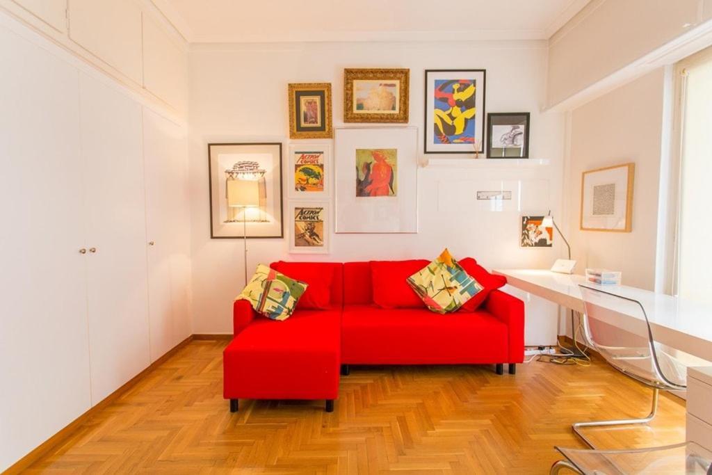 A Cozy Apt In Kolonaki Of Atene Esterno foto